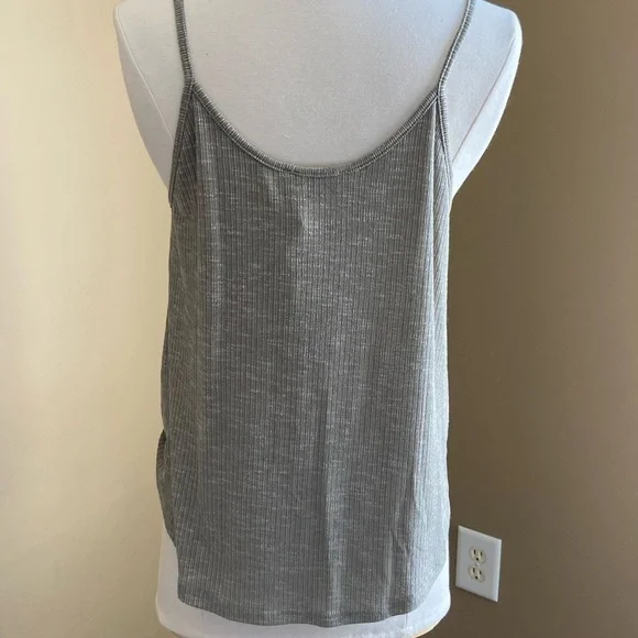 NWT Sage Ribbed Summer Top - Large - Picture 3 of 5